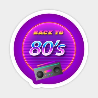 80s retro Sticker